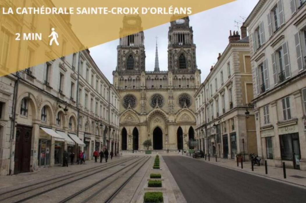 Apartmán Studio Contemporain A Deux Pas De La Cathedrale Orléans Exteriér fotografie